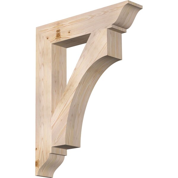 Ekena Millwork Westlake Traditional Smooth Bracket, Douglas Fir, 5 1/2"W x 30"D x 38"H BKT06X30X38WTL01SDF - main